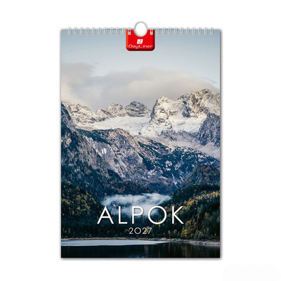 Alpok B4, képes falinaptár 2027
