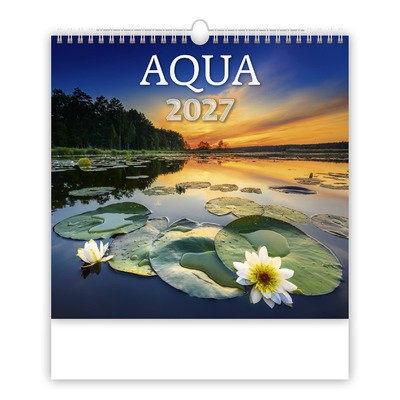Aqua, képes falinaptár 2027
