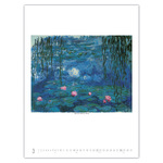 Claude Monet, képes falinaptár 2027