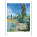 Claude Monet, képes falinaptár 2027