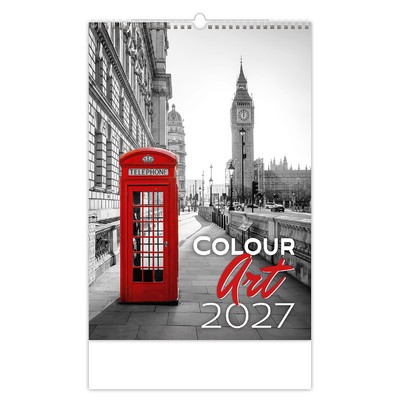 Colour Art, képes falinaptár 2027