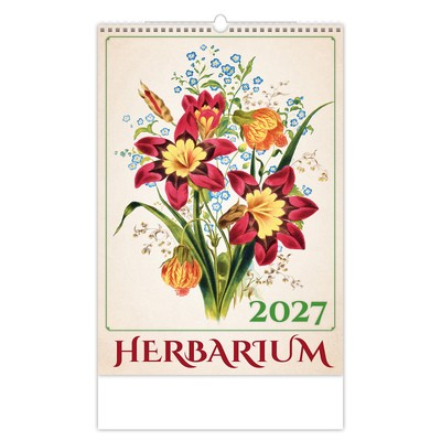 Herbarium, képes falinaptár 2027