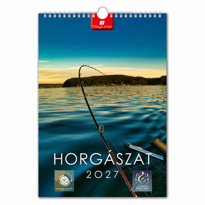 Horgászat B4, képes falinaptár 2027