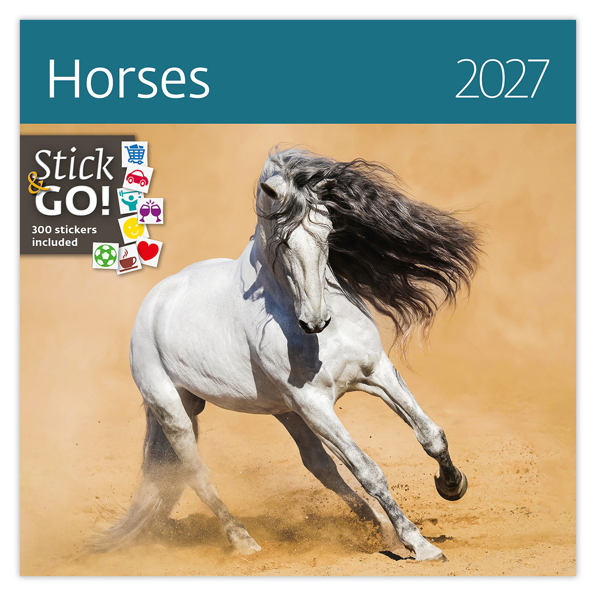 Horses LP, képes lemeznaptár 2027 Horses LP, képes lemeznaptár 2027