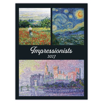 Impressionists, képes falinaptár 2027