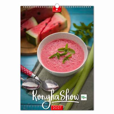 KonyhaShow - Mindmegette - B3, képes falinaptár 2027