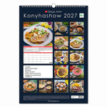 KonyhaShow - Mindmegette - B3, képes falinaptár 2027