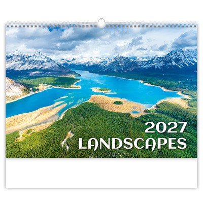 Landscapes, képes falinaptár 2027