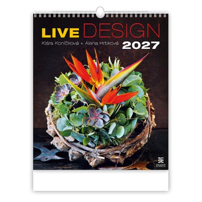Live Design, képes falinaptár - Exclusive Edition 2027