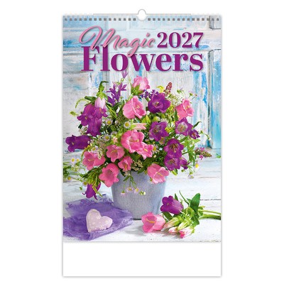 Magic Flowers, képes falinaptár 2027