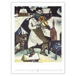 Marc Chagall, képes falinaptár 2027