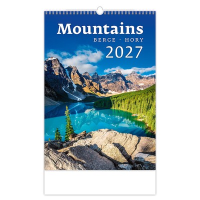 Mountains, képes falinaptár 2027