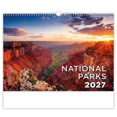 National Parks, képes falinaptár 2027