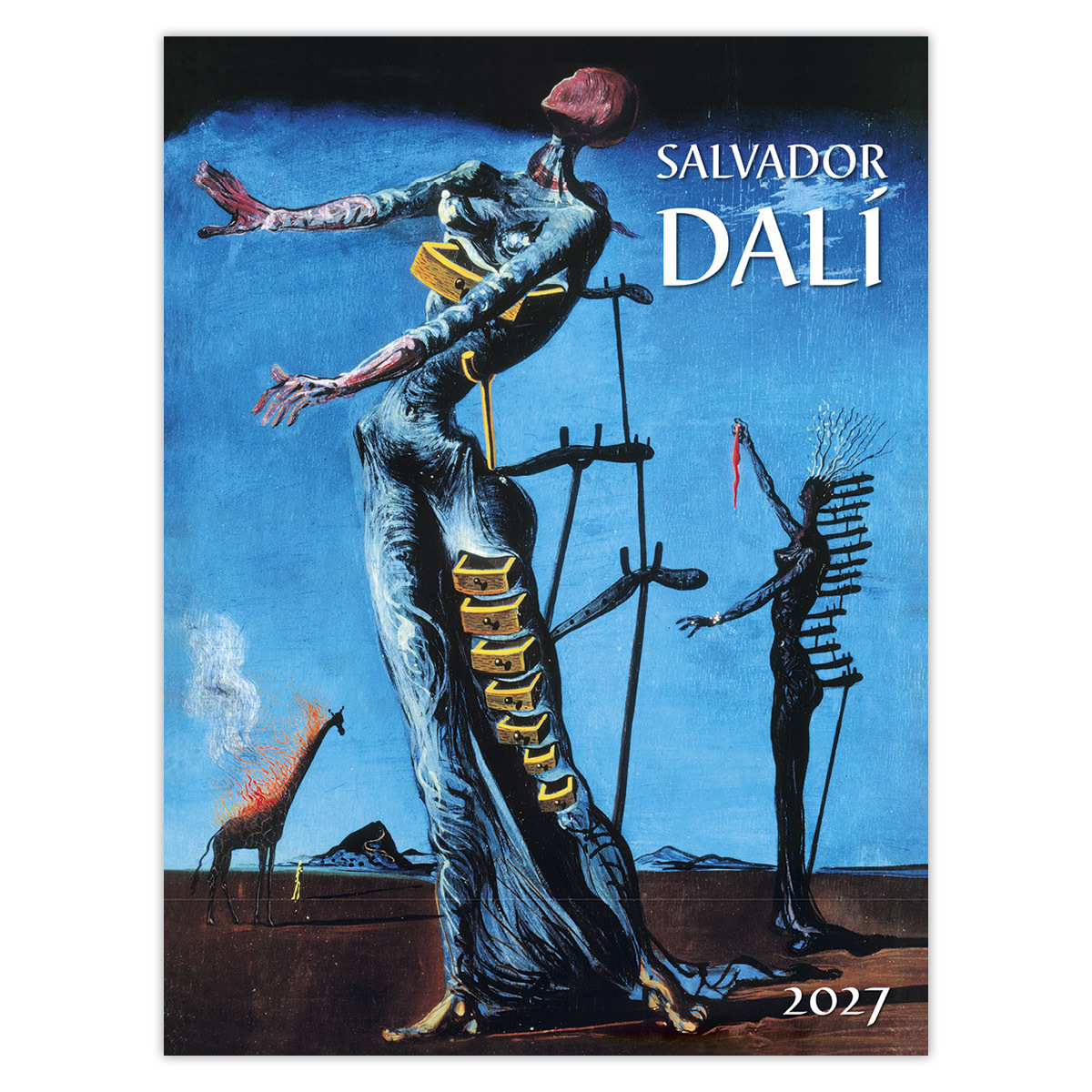 Salvador Dalí, képes falinaptár 2027 Salvador Dalí, képes falinaptár 2027