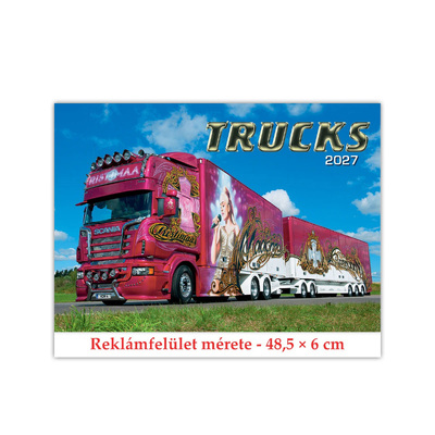 Trucks, képes falinaptár 2027