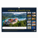 Várak és Kastélyok B3, képes falinaptár 2027