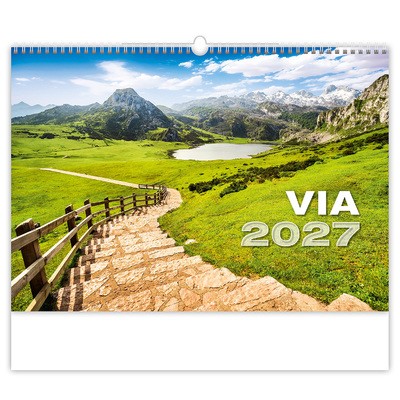 Via, képes falinaptár 2027