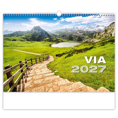 Via, képes falinaptár 2027