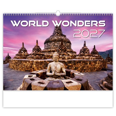 World Wonders, képes falinaptár 2027