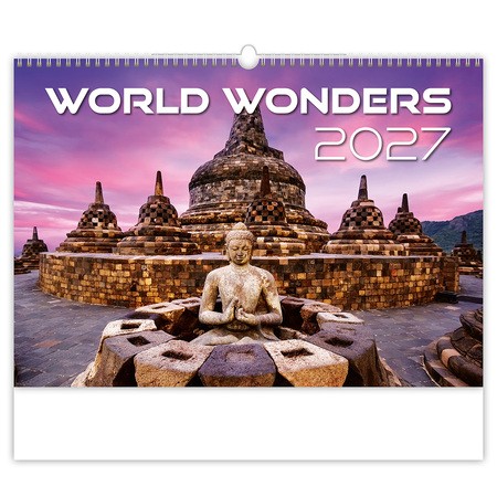 World Wonders, képes falinaptár 2027