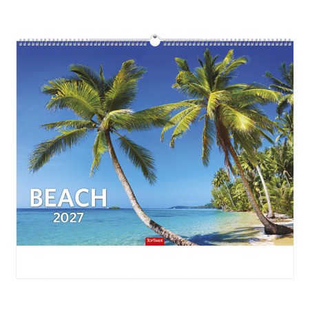 Beach, képes falinaptár 2027