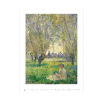 Claude Monet, képes falinaptár 2027