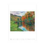 Claude Monet, képes falinaptár 2027
