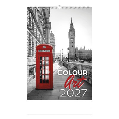 Colour Art, képes falinaptár 2027