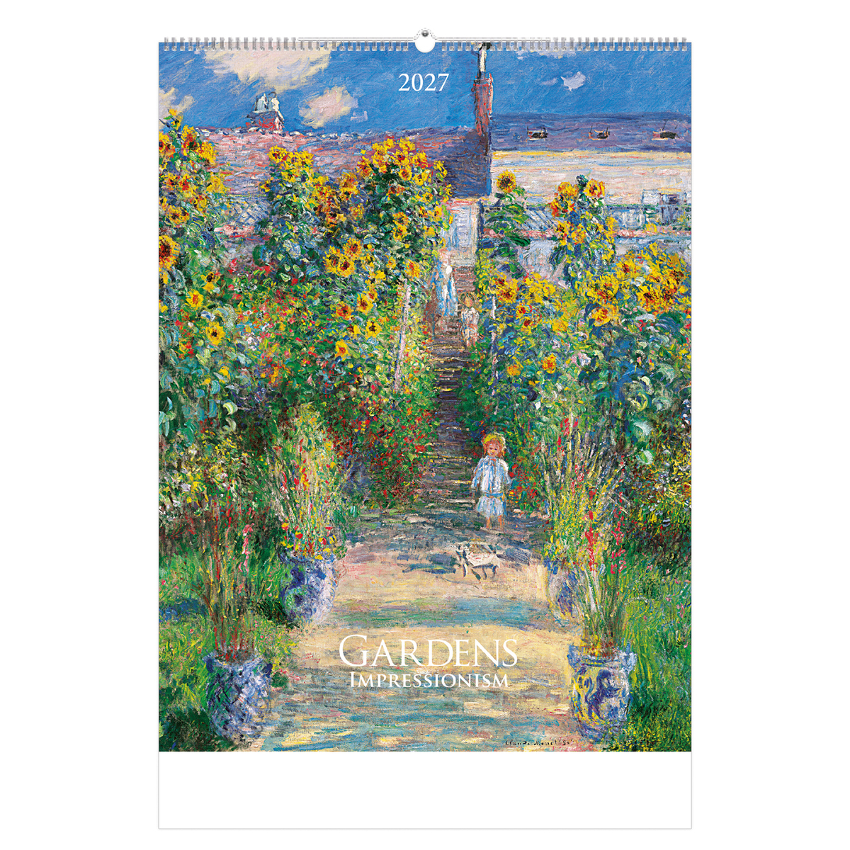 Gardens Impressionism, képes falinaptár 2027 Gardens Impressionism, képes falinaptár 2027