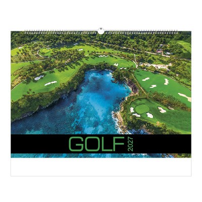 Golf, képes falinaptár 2027