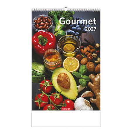 Gourmet, képes falinaptár 2027