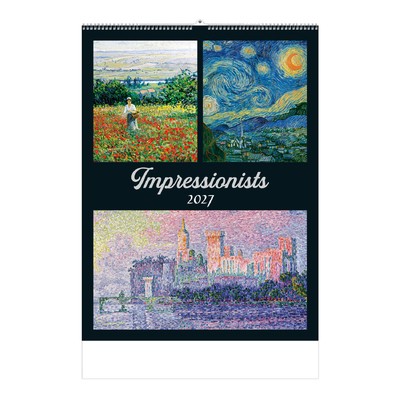Impressionists, képes falinaptár 2027