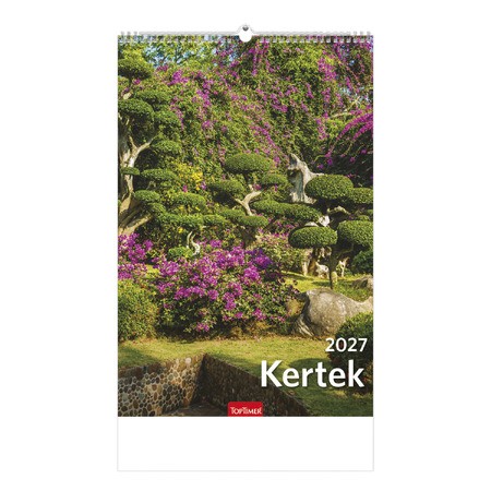 Kertek, képes falinaptár 2027