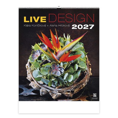 Live Design, képes falinaptár 2027