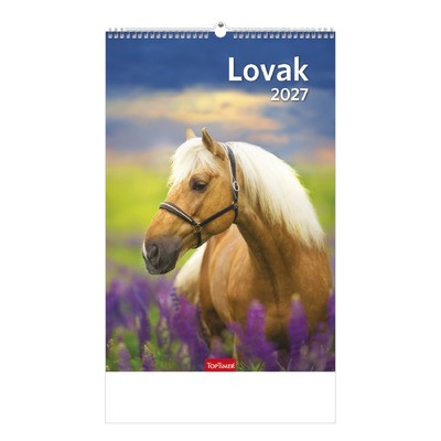 Lovak, képes falinaptár 2027