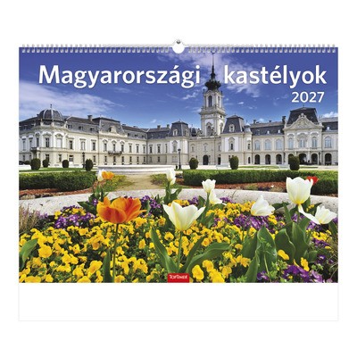 Magyarországi Kastélyok, képes falinaptár 2027