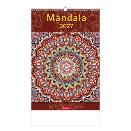 Mandala, képes falinaptár 2027