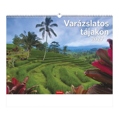 Varázslatos Tájakon, képes falinaptár 2027