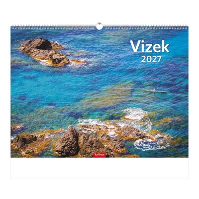Vizek, képes falinaptár 2027