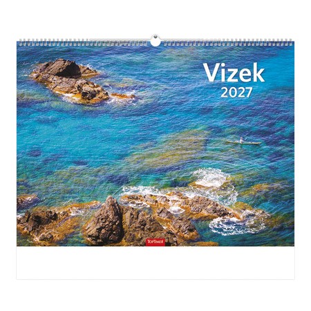 Vizek, képes falinaptár 2027