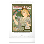 Alphonse Mucha, képes falinaptár 2027