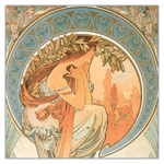Alphonse Mucha, képes lemeznaptár 2027