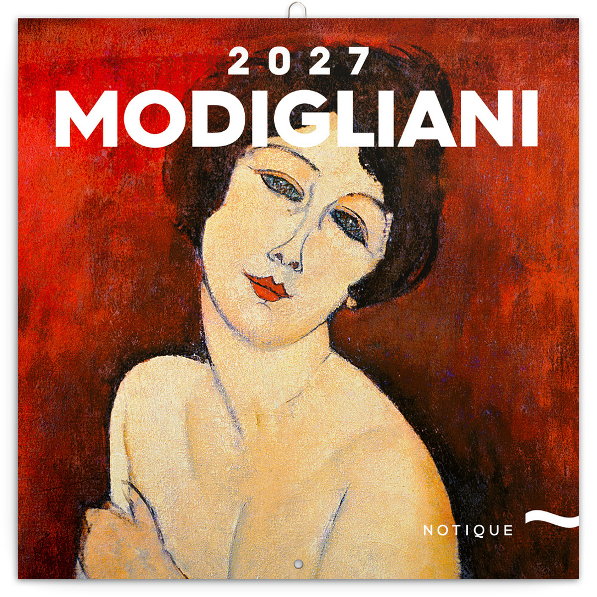 Amedeo Modigliani, képes lemeznaptár 2027 Amedeo Modigliani, képes lemeznaptár 2027