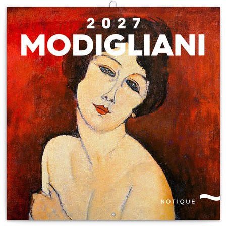 Amedeo Modigliani, képes lemeznaptár 2027