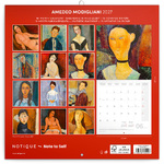 Amedeo Modigliani, képes lemeznaptár 2027