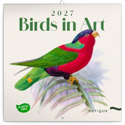Birds in Art, képes lemeznaptár 2027