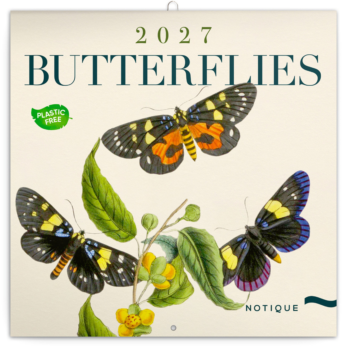 Butterflies, képes lemeznaptár 2027 Butterflies, képes lemeznaptár 2027