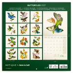 Butterflies, képes lemeznaptár 2027
