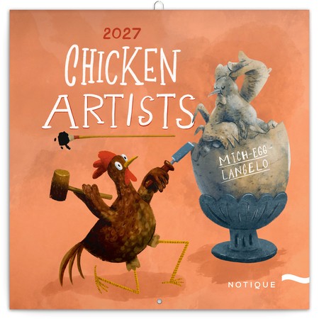 Chicken Artists, képes lemeznaptár 2027