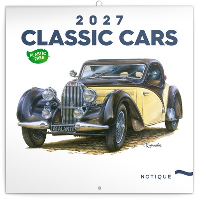 Classic Cars - Václav Zapadlík, képes lemeznaptár 2027